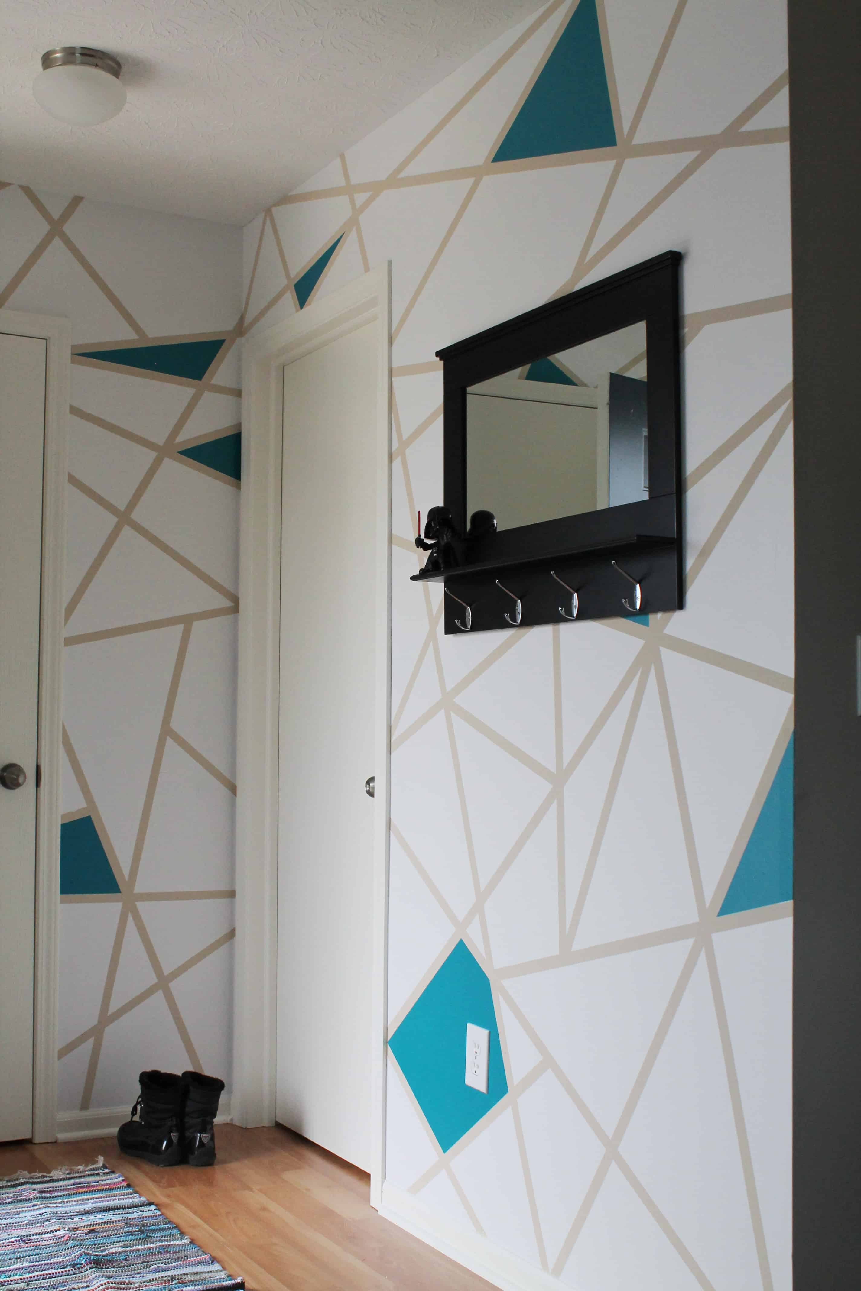 Painter's Tape Wall Designs