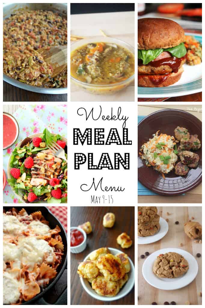 Weekly Meal Plan May 9 - May 15 - Pies and Plots