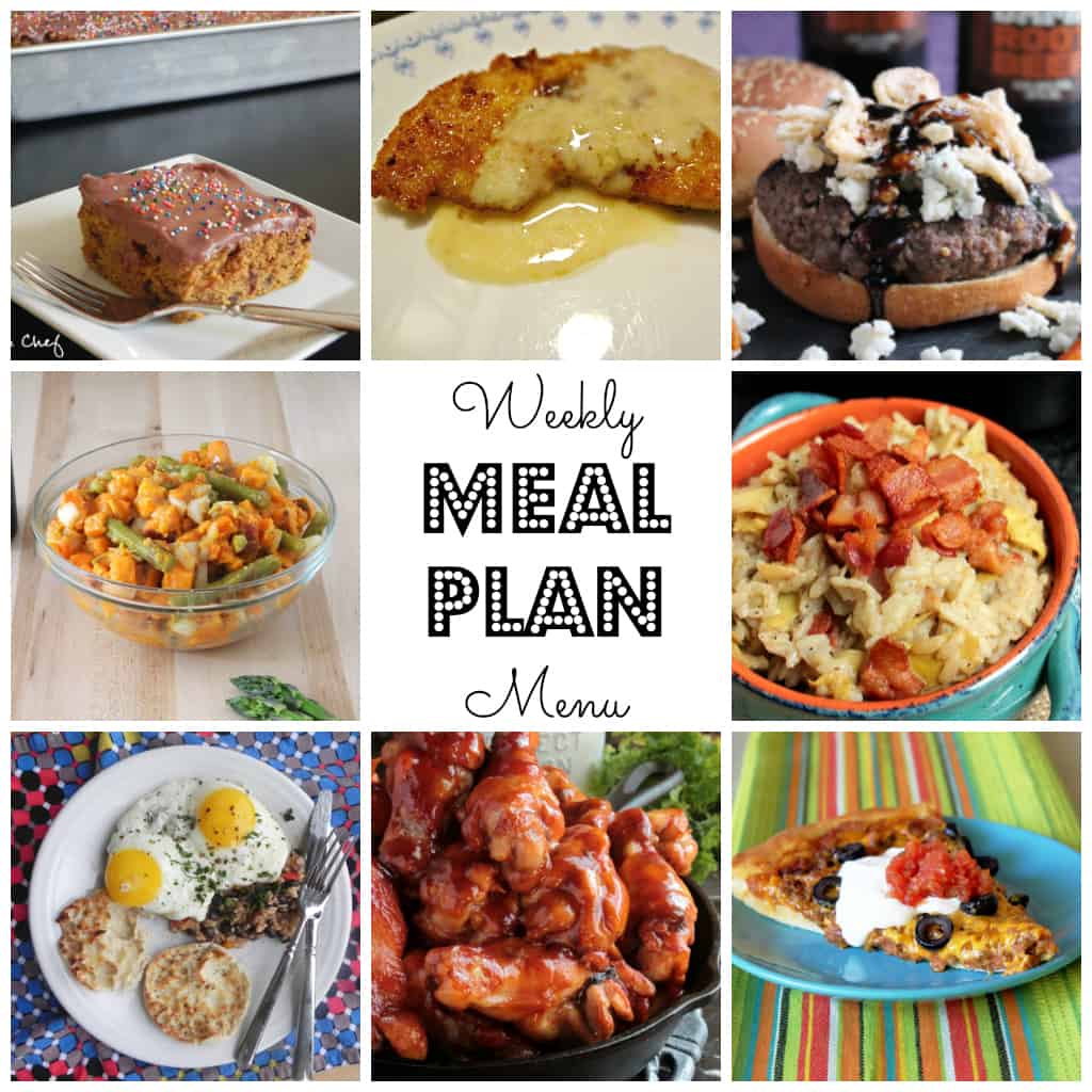 Weekly Meal Plan #31 - Pies and Plots